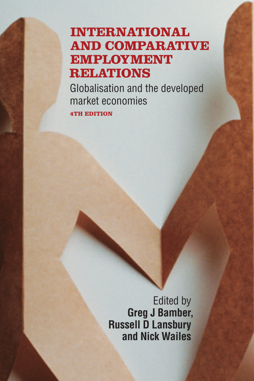 Portada: International & Comparative Employment Relations